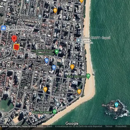 Linda Kitnet Mobiliada Mar Itapua Apartment Vila Velha  Exterior photo
